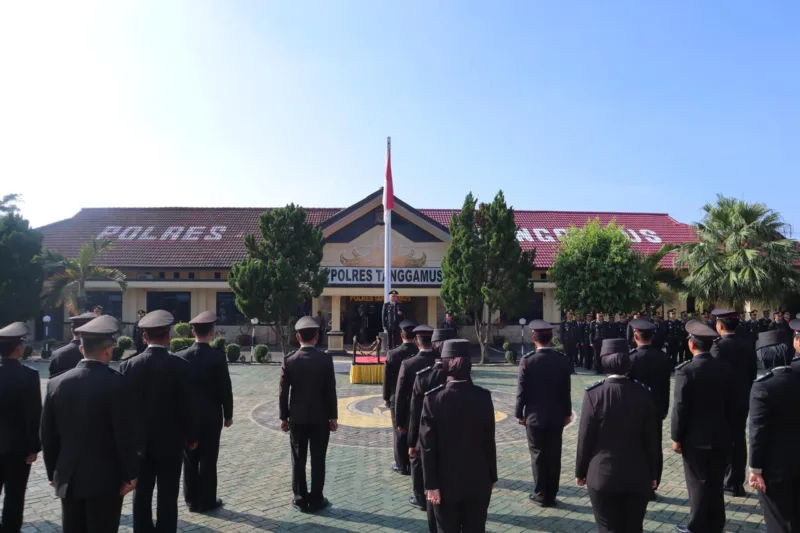 Kapolres Tanggamus Pimpin Upacara Hari Kesaktian Pancasila