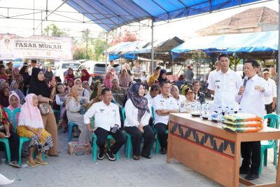 Kembali Gelar Operasi Pasar Murah Firsada Sebut, Bentuk Kepedulian Pemerintah
