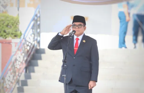Pj. Gubernur Lampung Pimpin Upacara Hari Kesaktian Pancasila 2024