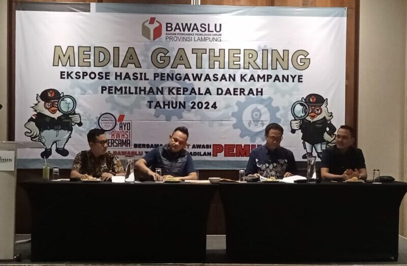 Bawaslu Provinsi Lampung Adakan Media Gathering Bersama Pimpinan Media Massa dan Elektronik, Ini Tujuannya!