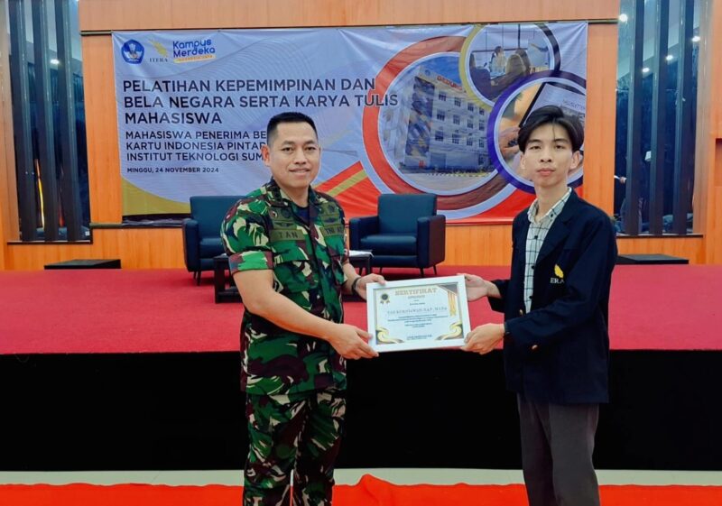 Jadi Narasumber, Dandim 0410/KBL Beri Materi Wasbang dan Bela Negara Kepada 751 Mahasiswa Itera