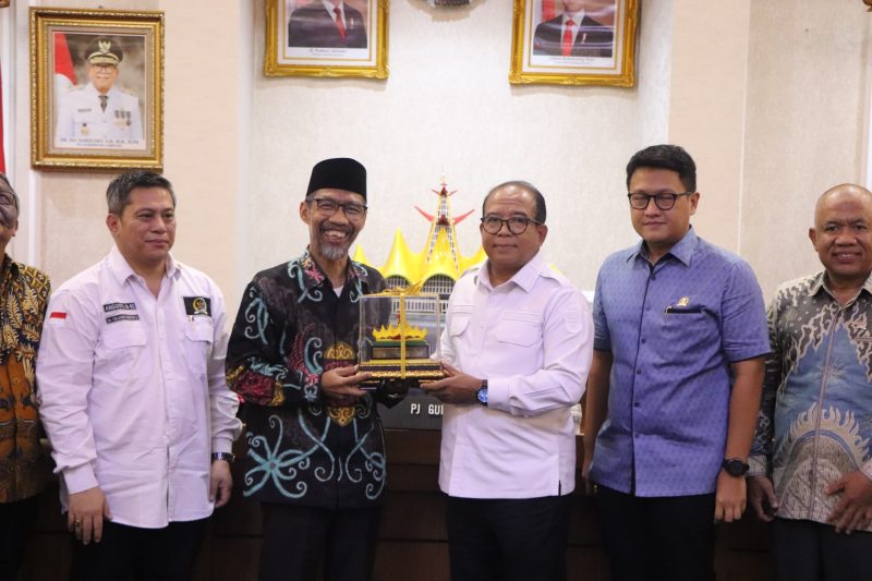 Pj. Gubernur Lampung Sambut Kunjungan Kerja BAP DPD RI ke Provinsi Lampung