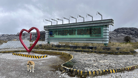 Kawasan eks tambang Grasberg milik PT Freeport Indonesia. Foto: kumparan