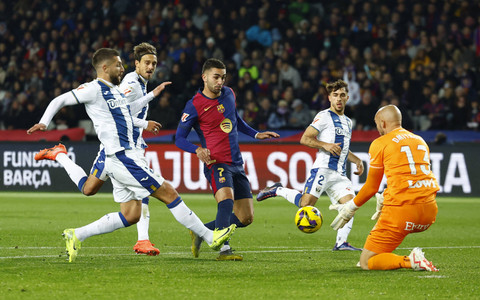 Barcelona vs Leganes di Liga Spanyol. Dok: Reuters