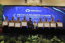 Beri Pelayanan Publik Terbaik, Pemkab Tubaba Raih Penghargaan dari Ombudsman RI