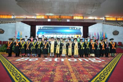 Unila Kukuhkan 14 Guru Besar, Jumlahnya Capai 157