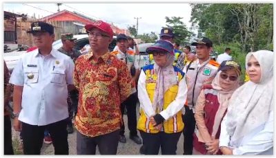 Tinjau Kerusakan Jalan Liwa-Ranau, Mukhlis Basri Dorong PUPR Lakukan Percepatan Perbaikan