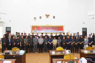 DPRD Tubaba Gelar Rapat Paripurna Pengumuman Pasangan Calon Bupati dan Wakil Bupati Terpilih Pilkada 2024