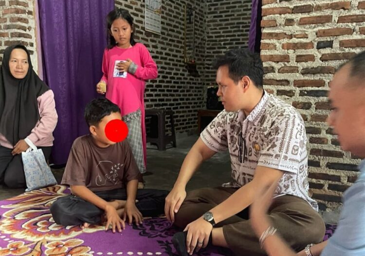 Komisi 4 DPRD Pesawaran Dampingi Anak Korban Kekerasan