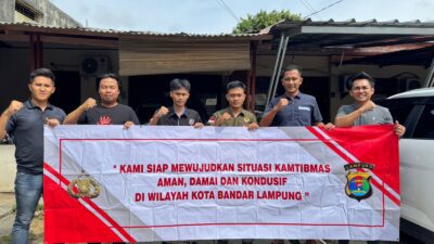 LSM PEMATANK (Pergerakan Masyarakat Analisis Kebijakan) Mendukung Sepenuhnya Upaya Polresta Bandar Lampung Menciptakan Situasi Aman dan Kondusif