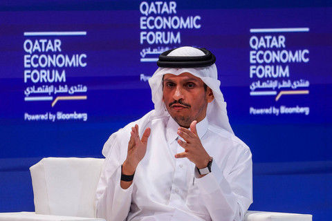 Perdana Menteri Qatar Sheikh Mohammed bin Abdulrahman Al-Thani. Foto: AFP