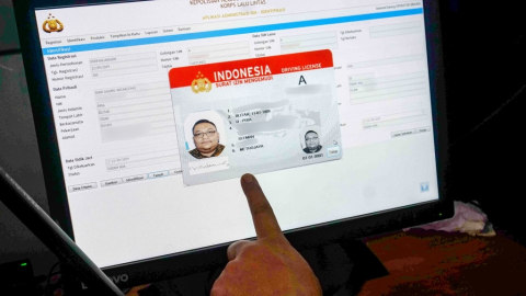 Ilustrasi membuat SIM. Foto: Ist