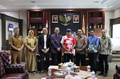 Pj. Gubernur Lampung Terima Kunjungan Panitia Natal Oikumene