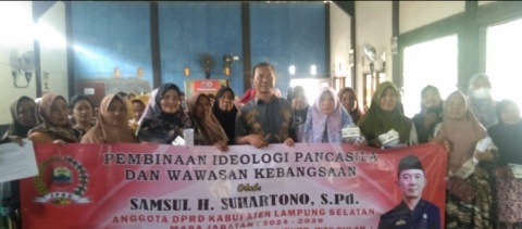 Samsul: Idiologi Pancasila dan Wawasan Kebangsaan Perkuat Rasa Nasionalisme