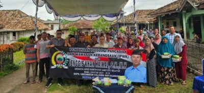 Wakil Ketua Komisi I DPRD Lamsel, Jenggis Khan Haikal saat pemaparan IPWK