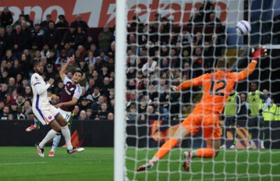 Aston Villa vs Chelsea di Liga Inggris. Foto: REUTERS