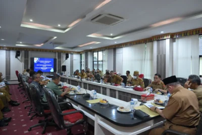 Jelang Hadapi Bulan Suci Ramadhan dan Idul Fitri, Pemkab Lampung Barat Gelar Rapat Lintas Sektoral