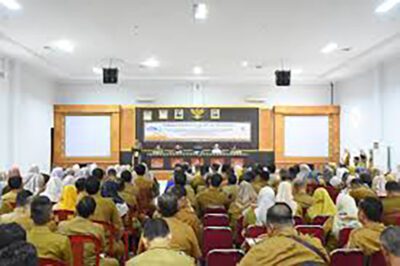 Pj Sekda Perana Buka Sosialisasi Pengelola Keuangan Daerah