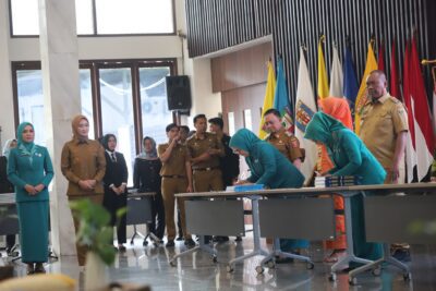 Ketua TP PKK Lambar Dilantik, Berkomitmen Meningkatkan Kesejahteraan Masyarakat