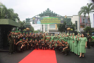 Dandim 0410/KBL Hadiri Serah Terima Jabatan Kasrem 043/Gatam