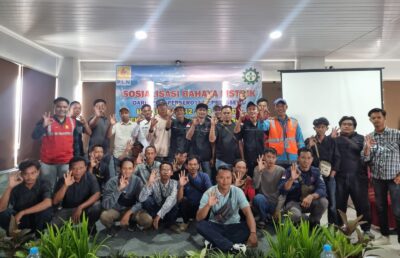 PLN UP3 Pringsewu Bersama APJII Gelar Upskilling K2/K3 dalam Rangka Bulan K3 Nasional