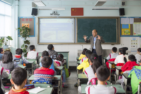 Ilustrasi sekolah di China. Foto: Shutterstock