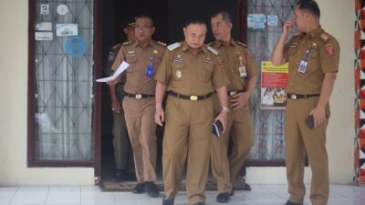 Pastikan Kedisiplinan Pegawai, Wabub Mad Hasnurin Lakukan Sidak Kepada OPD