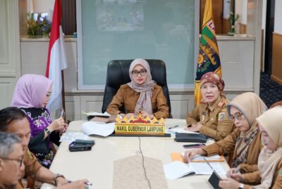 Wagub Jihan Nurlela Pimpin Rakor Akselerasi Pengelolaan Sampah Lampung, Tindaklanjuti Arahan Presiden Prabowo
