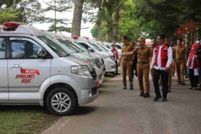 Jelang Hari Raya Idul Fitri Parosil Mabsus Lakukan Pengecekan Kendaraan Ambulance.