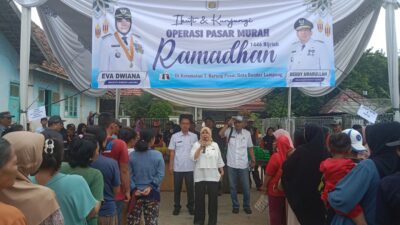 Pemkot Bandar Lampung Gelar Pasar Murah Bersubsidi untuk Stabilkan Harga