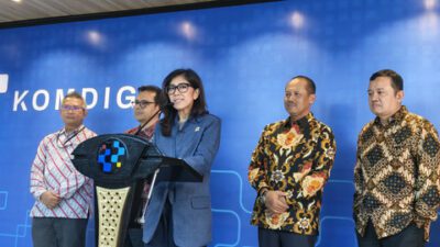 Meutya Hafid, Menkomdigi, di Kantor Komdigi di Jakarta, Kamis (17/4). Foto: Istimewa