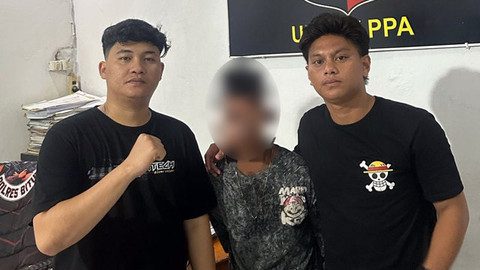 Pelaku kekerasan seksual kepada anak di bawah umur di Kota Bitung, Sulawesi Utara, diamankan polisi.