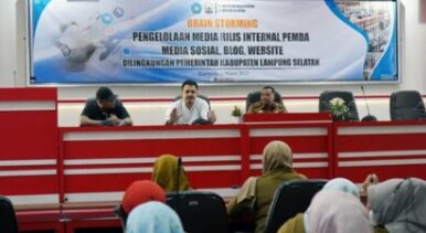 Pemkab Lampung Selatan Gelar Brainstorming untuk Tingkatkan Pengelolaan Media dan Penyebaran Informasi