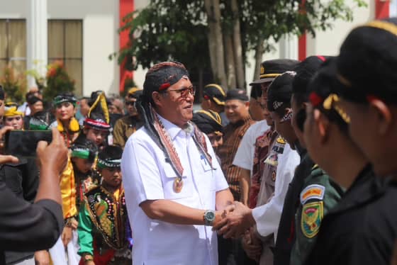 Sekda Lampung Barat Ajak Warga Perkuat Silaturrahmi dan Lestarikan Budaya Lewat Halal Bihalal Pujakesuma