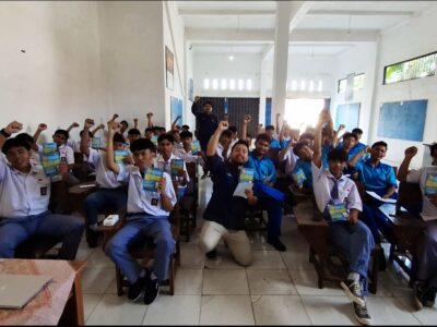 Antusiasme Peserta Sosialisasi PLN Mobile Siswa SMK BLK Bandar Lampung