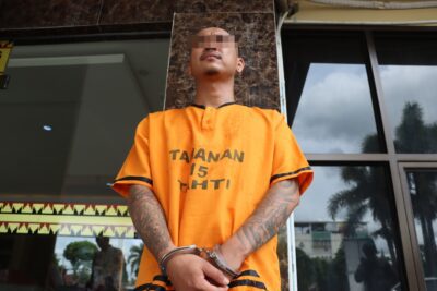 Pria Bertato di Bandar Lampung Ditangkap Usai Rampas Ponsel Pengunjung Indekos