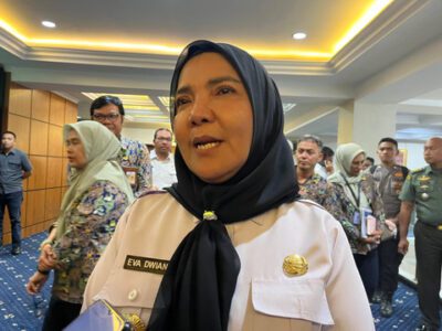 Wali Kota Bandar Lampung, Eva Dwiana. Foto : Lampung Geh