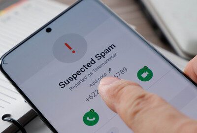 Ilustrasi spam-call. Foto: wisely/Shutterstock