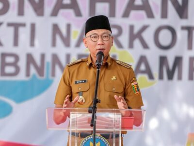 Gubernur Lampung Rahmat Mirzani Djausal