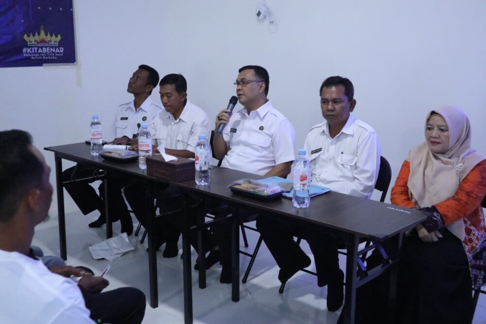 BNNK Lampung Selatan Ajak Masyarakat Pesisir Perangi Narkoba Lewat Deklarasi Bersama