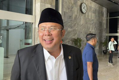 Wakil Ketua DPR RI Cucun Ahmad Syamsurijal di Kompleks Parlemen. Foto: kumparan