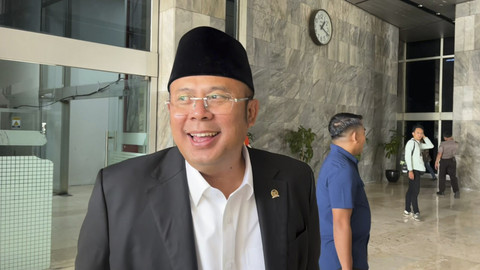 Wakil Ketua DPR RI Cucun Ahmad Syamsurijal di Kompleks Parlemen. Foto: kumparan
