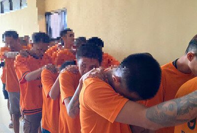 Tersangka narkoba yang berhasil diamankan. Foto: Lampung Geh