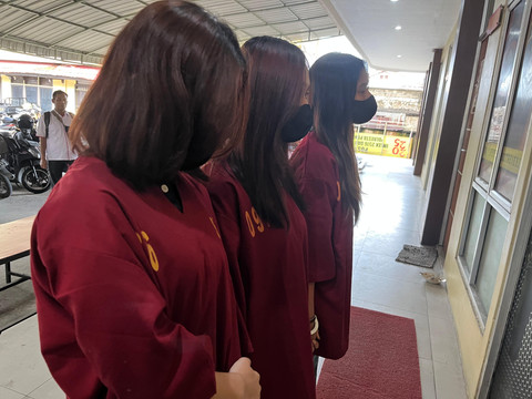 3 pelaku yang berhasil diamankan Satreskrim Polresta Pontianak. Foto : Rabiansyah