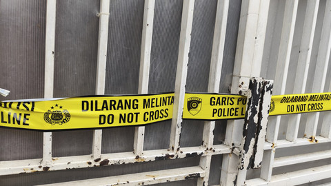 Suasana rumah guru ngaji yang mencabuli muridnya di Tebet, Jakarta Selatan, pada Minggu (29/6/2025). Foto: Istimewa
