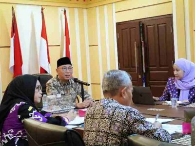 Gubernur rapat Peluncuran platform Lampung-In.