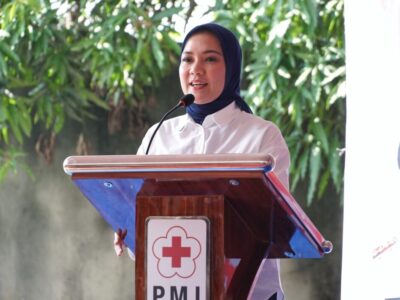 Ketua Palang Merah Indonesia (PMI) Provinsi Lampung, Purnama Wulan Sari Mirza