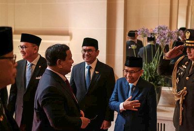 Presiden Prabowo Subianto tiba di Brussels, Belgia pada Sabtu (12/7/2025). Foto: kumparan