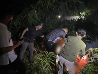 Penemuan mayat wanita dengan kondisi terborgol di Cisauk, Tangerang. Foto: Dok. Istimewa