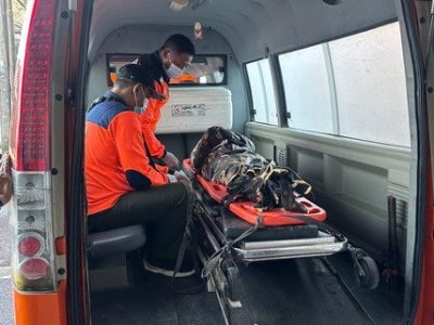 Seorang pria tewas terkena taji di arena sabung ayam, Denpasar pada Minggu (27/7) Foto: Dok. Istimewa
